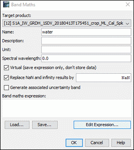 Figure 15 Selection of the target product and specification of the attributes of the resulting binarized band.gif