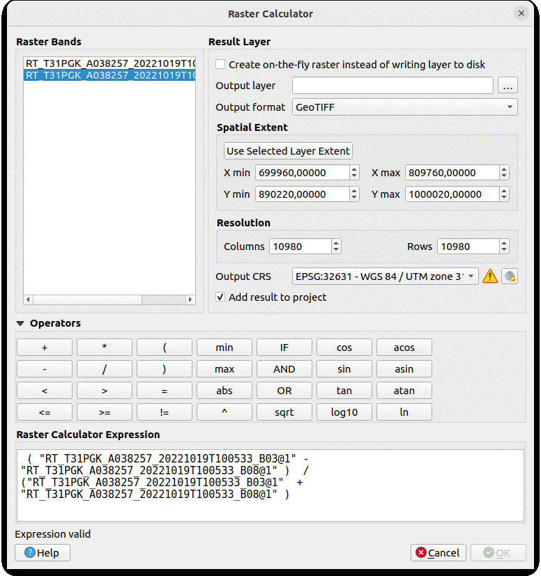 Figure 13 Computing NDWI in raster calculator.gif