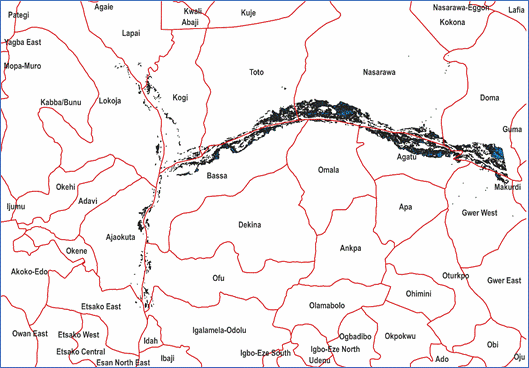 Figure 7 Administrative boundaries overlaid with vector hazard maps.gif