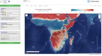 Figure 18 FWI using CEMS FIRE for Africa, 18 – 31 July 2022 (mean values), based on the Climate Engine..jpg