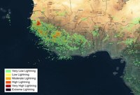 Figure 8 Lightning Forecast for Western-Africa, 28 September 2022, based on the GWIS..jpg